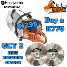 Load image into Gallery viewer, Husqvarna Power Cutter K770 + GET 2 FREE BLADES