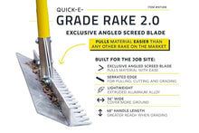 Load image into Gallery viewer, Quick-E-Grade Rake 2.0