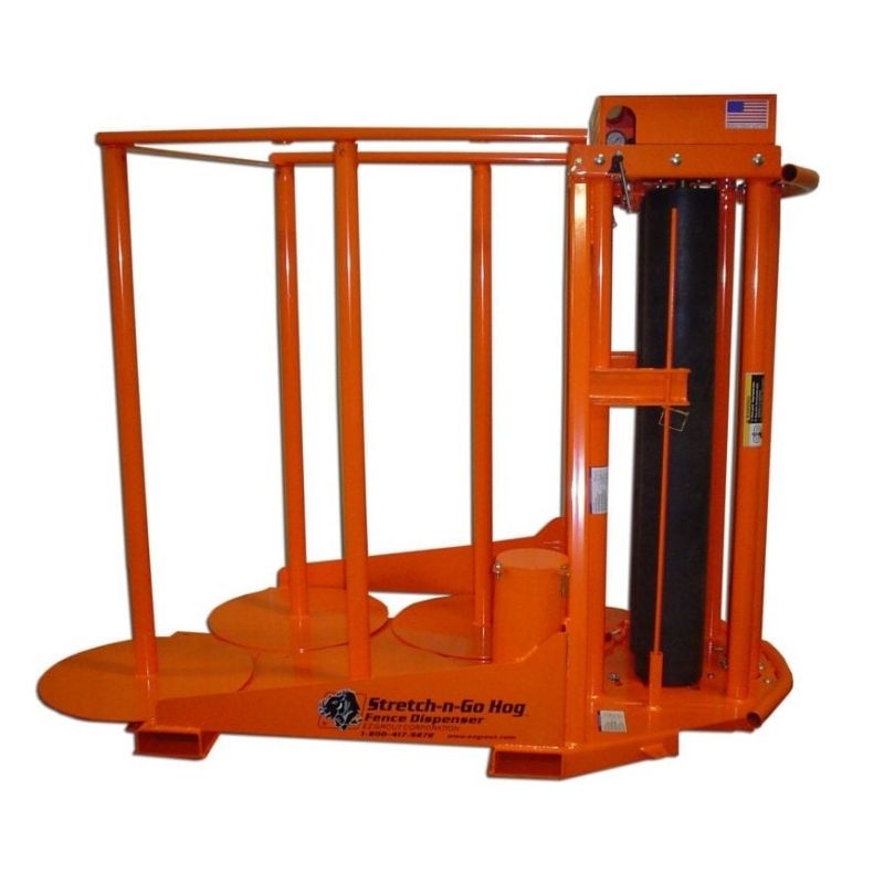 Stretch-N-Go Hog Woven Wire Fence Dispenser | EZG MFG