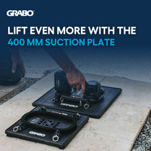 Load image into Gallery viewer, GRABO HighFlow Suction Plate 400 and Foam Seal Kit for Gripsters, 242 lb