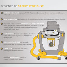 Load image into Gallery viewer, Dustless Technologies - 16 Gal HEPA Wet+Dry DustlessVac - D1606