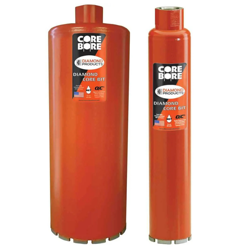 Core Blade Core Bore Heavy Duty Orange Wet Diamond Core Bits – Blades Direct