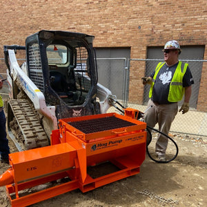 Skid Steer Concrete Pump | EZG Manufacturing