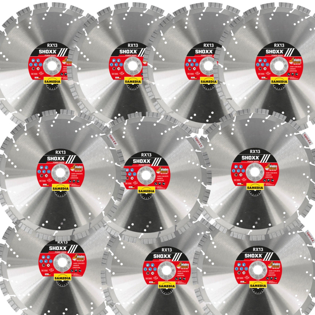 Holiday 10 Pack - RX13 SHOXX BLADES