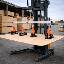 Load image into Gallery viewer, GRABO U-Hoist Crane Bar for Four Vacuum Suction Gripster Lifters