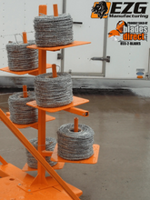 Load image into Gallery viewer, 6 Spool Stretch-N-Go Barbwire Attachment (Accessory Only – Requires Stretch-N-Go Machine)