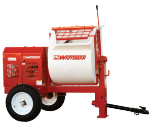 WM90P Whiteman Polyethylene-Drum Plaster/Mortar Mixer