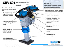 Load image into Gallery viewer, Weber SRV 620-II Rammer