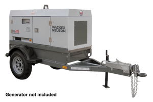 MGT1S Mobile Generator Trailer, Surge, Pintle Hitch