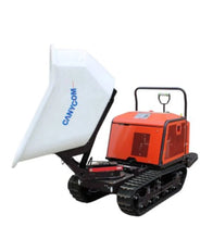 Load image into Gallery viewer, Canycom Self Dumping Rubber Track Concrete Buggy - Pivot Dump