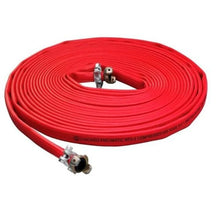 Load image into Gallery viewer, Chicago Pneumatic Red-X 3/4 In x 50 Ft 290 PSI Universal Lay Flat Air Compressor Hose