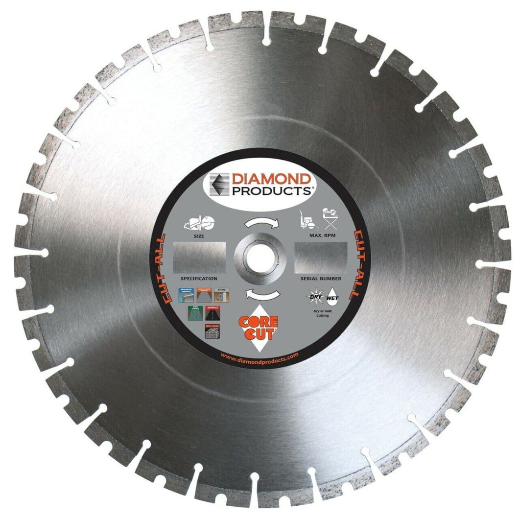 Cut-ALL Multi-Purpose High Speed Specialty Diamond Blades