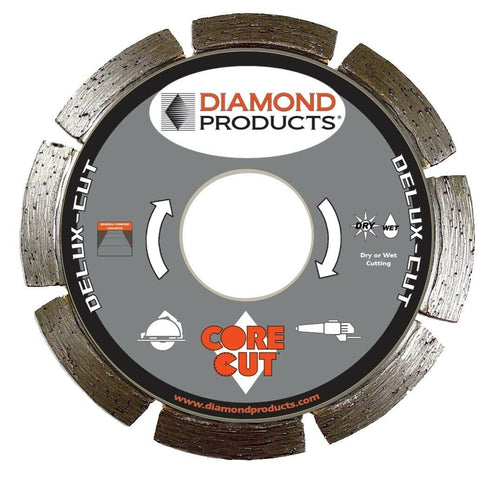 Delux-Cut Segmented Small Diameter Diamond Blade for Concrete