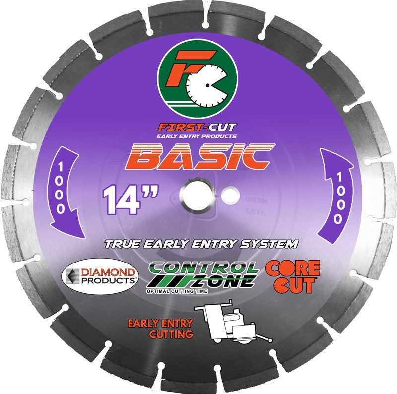 First-Cut BASIC Early Entry Blades with Skid Plate