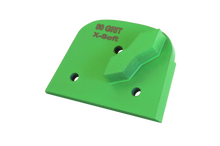 Load image into Gallery viewer, SlideMAG Grinding Segment for Hard to Very Hard Concrete - Green Pack of 9