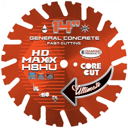 HD Maxx Orange Ultimate High Speed Diamond Blades