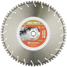 Load image into Gallery viewer, Husqvarna High Pro Series Hand Saw Diamond Blade