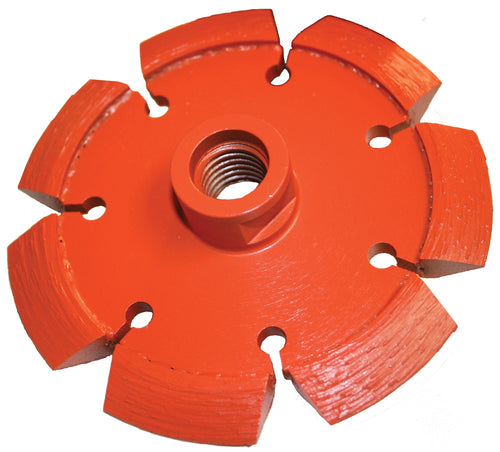 Heavy Duty Orange V-Crack Tuck Point Diamond Blades