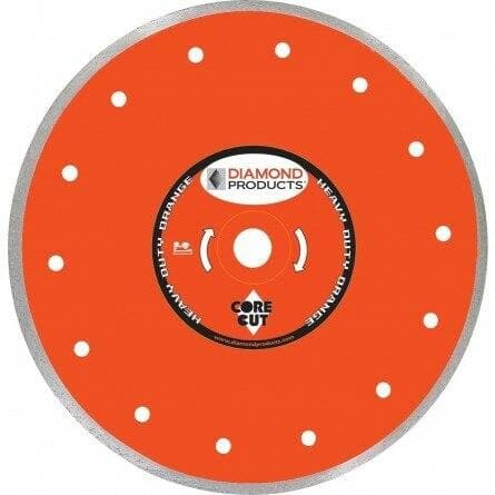 Heavy Duty Orange Continuous Rim Dry Tile Diamond Blades