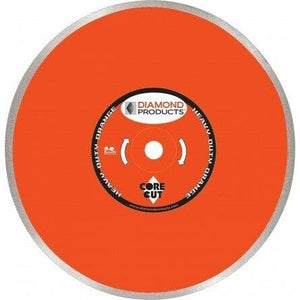 Heavy Duty Orange Continuous Rim Wet Tile Diamond Blades