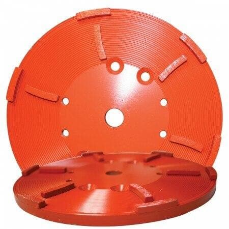 Heavy Duty Orange Floor Grinding Heads - 8