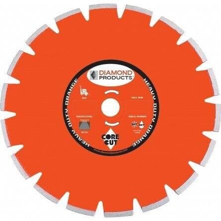 Heavy Duty Orange Segmented Dry Walk Behind Blades