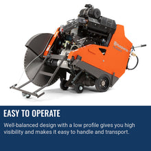 Load image into Gallery viewer, Husqvarna FS 4600 G 48 HP 30-Inch Kubota Floor Saw Reconditioned