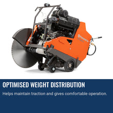 Load image into Gallery viewer, Husqvarna FS 4600 G 48 HP 30-Inch Kubota Floor Saw Reconditioned