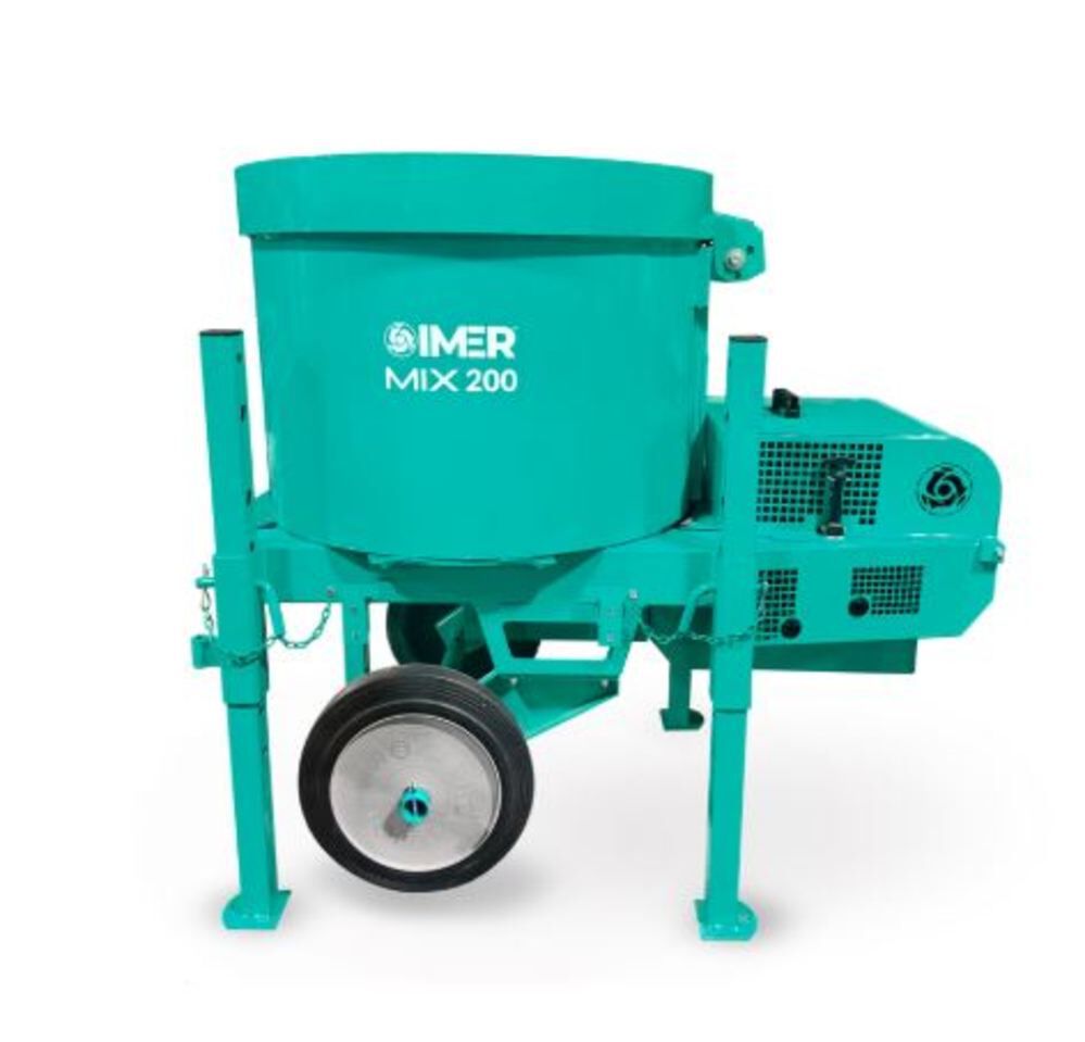 IMER - MIX 200 FP (MORTARMAN) - Portable Vertical Shaft Mixer – Blades ...