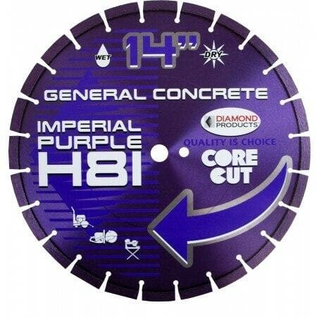 Imperial Purple High Speed Diamond Blades - H10I