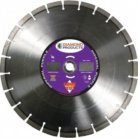 Imperial Purple Segmented Dry Walk Behind Blades