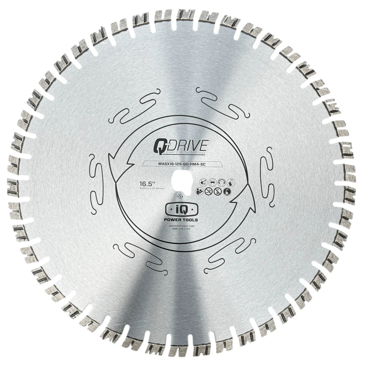 IQ Power Tools - 16.5 HM4 SILENT CORE - Extreme Hard Material Blade ...