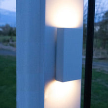 Load image into Gallery viewer, Low Profile Pool Encl, Post or Wall Mount Sconce 12V 2W RGBCW module