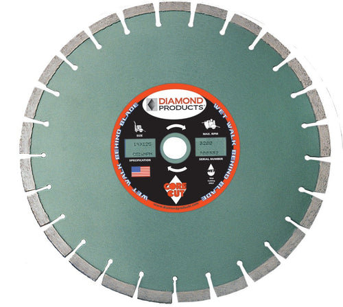 Mega Premium Green Cured Concrete Diamond Blades