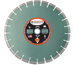 Mega Premium Green Cured Concrete Diamond Blades