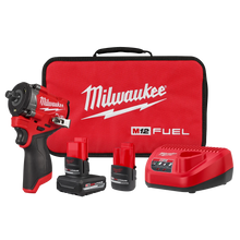 Load image into Gallery viewer, Milwaukee M12 FUEL Stubby 1/2" Impact Wrench Kit - 2563-22