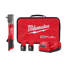 Load image into Gallery viewer, Milwaukee M12 FUEL 3/8" Right Angle Impact Wrench w/ Friction Ring Kit - 2564-22