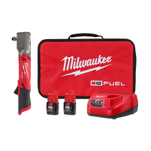 Load image into Gallery viewer, Milwaukee M12 FUEL 1/2" Right Angle Impact Wrench w/ Friction Ring Kit - 2565-22