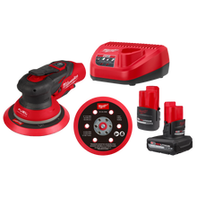 Load image into Gallery viewer, Milwaukee M12 FUEL 6" Random Orbital Sander Kit (3/16") - 2585-22CX