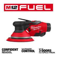 Load image into Gallery viewer, Milwaukee M12 FUEL 6" Random Orbital Sander Kit (3/16") - 2585-22CX - product detail