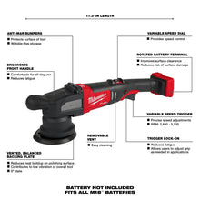 Load image into Gallery viewer, Milwaukee M18 FUEL™ 15mm Random Orbital Polisher Kit - 2684-22HD — additional product view 4
