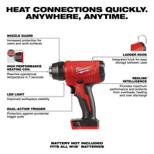Load image into Gallery viewer, Milwaukee M18 Compact Heat Gun (Tool Only) - 2688-20 - product detail