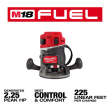 Load image into Gallery viewer, Milwaukee M18 FUEL™  1/2" Router Kit 2838-21 — view 3