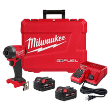 Load image into Gallery viewer, Milwaukee M18 FUEL™ 1/4" Hex Impact Driver Kit 2953-22 — view 1