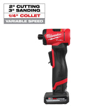 Load image into Gallery viewer, Milwaukee M12 FUEL 1/4" Right Angle Die Grinder Kit - 3485-22 - product detail
