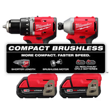 Load image into Gallery viewer, Milwaukee M18™ Compact Brushless 2-Tool Combo Kit 3692-22CT — view 2