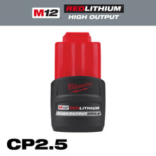 Load image into Gallery viewer, Milwaukee M12™ REDLITHIUM™ HIGH OUTPUT™ CP2.5 Battery Pack 48-11-2425 — view 2