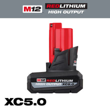 Load image into Gallery viewer, Milwaukee M12 REDLITHIUM HIGH OUTPUT XC5.0 Battery Pack - 48-11-2450 - product detail
