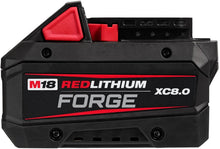 Load image into Gallery viewer, Milwaukee M18 FORGE XC8.0 Battery and Dual Bay Super Charger Starter Kit 48-59-1881SC — included component 1