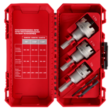 Load image into Gallery viewer, Milwaukee One-Piece Carbide Hole Cutter Set - 4PC - 49-22-8610